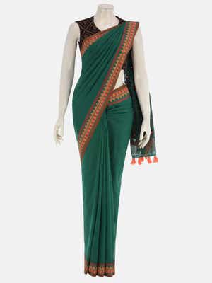 Off White Printed Folk Art Theme Shalwar Kameez